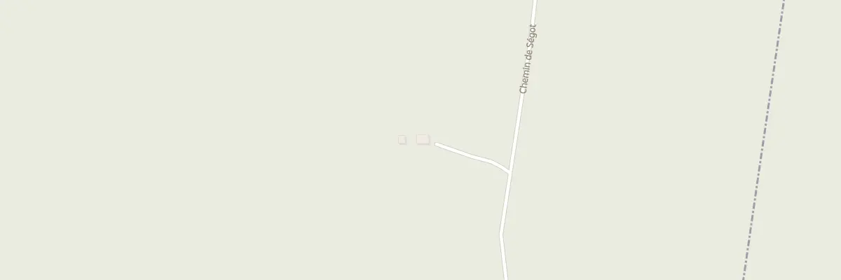 Plan du 531 Che de Segot à Cachen