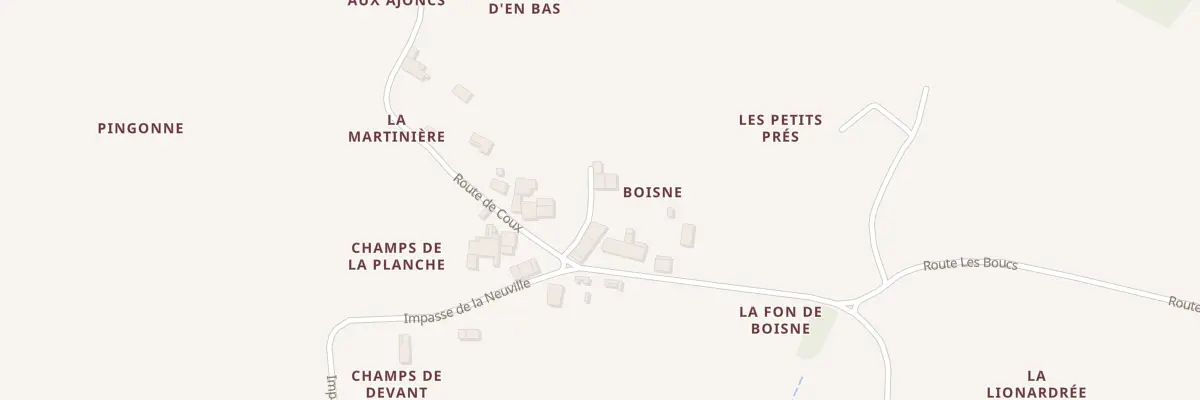 Plan du 5108 Boisne à Rouffignac