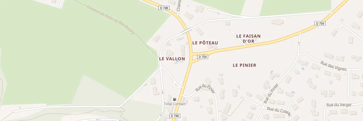 Plan du 9 Le Vallon Breuil S Argento à Argentonnay