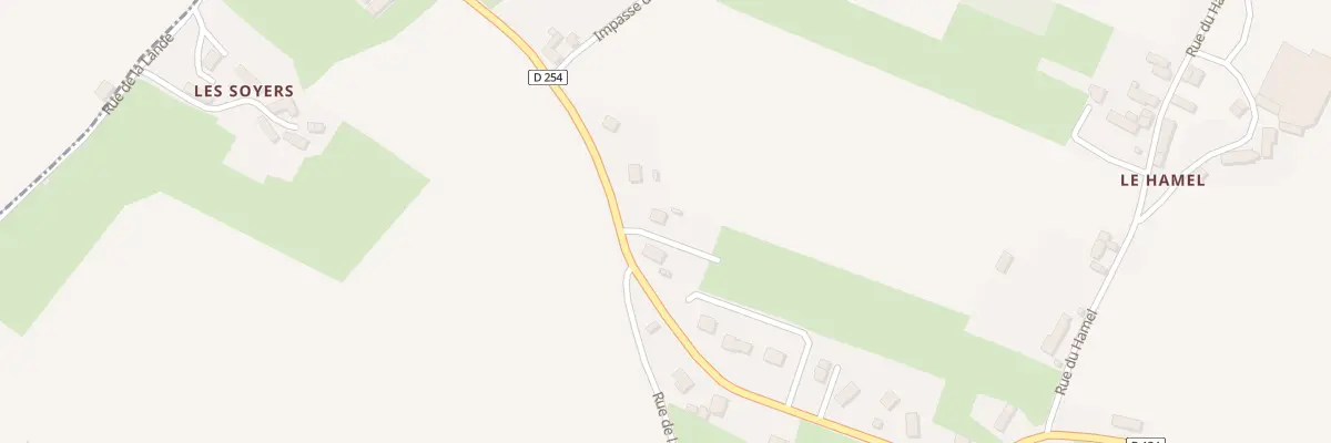 Plan du 16 Rue des Gosselins à Combray