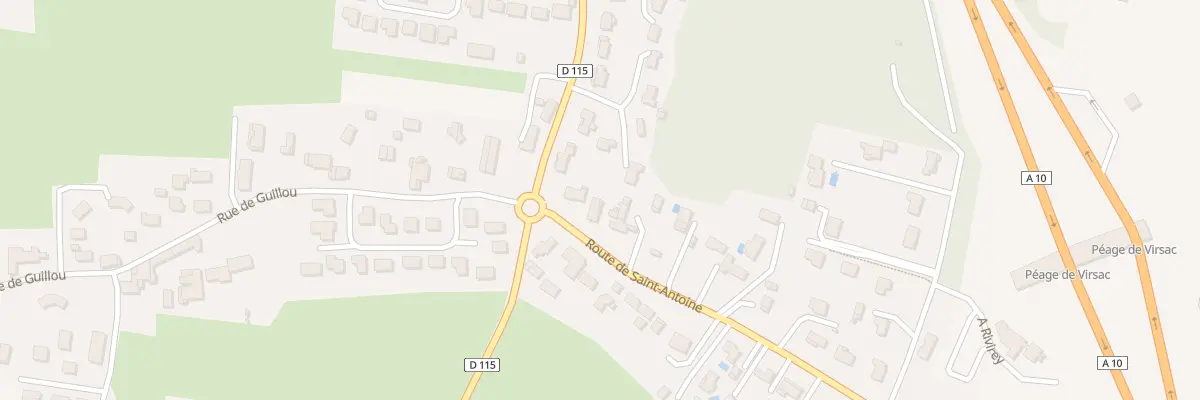 Plan du 19 Lot Le Petit Berdat à Virsac