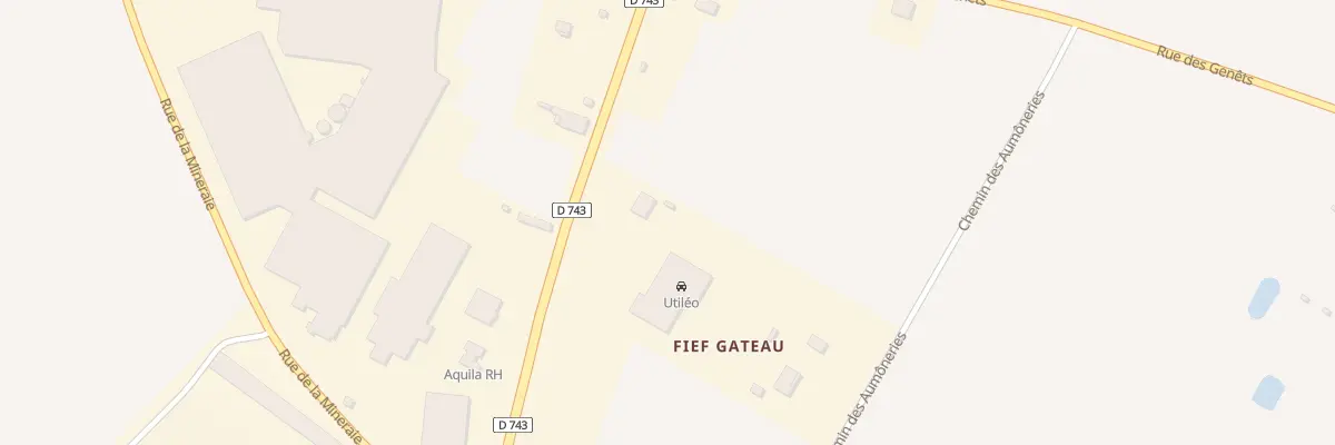 Plan du 324 Rue du Mal Leclerc à Niort