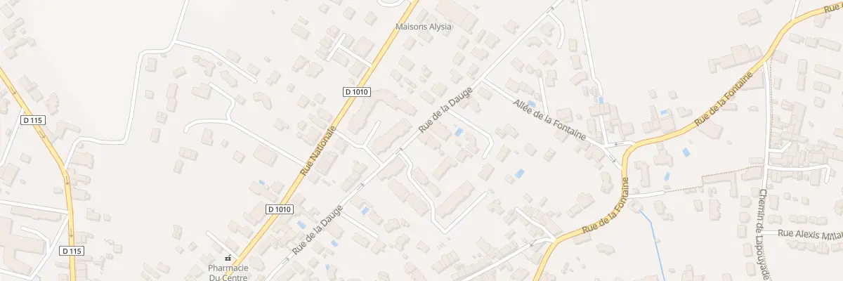Plan du 69 Rue de la Dauge à Saint-André-de-Cubzac