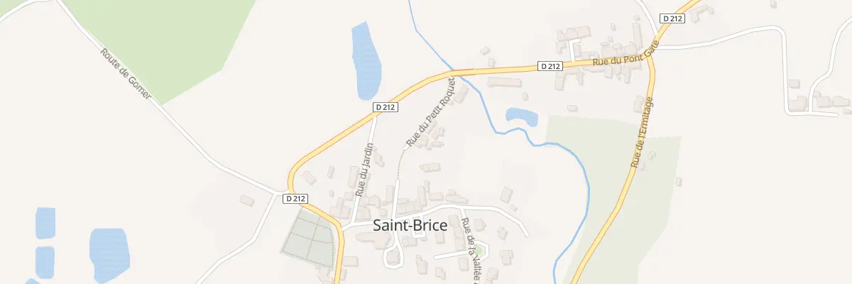 Plan du 7 Rue du Petit Roquet à Saint-Brice