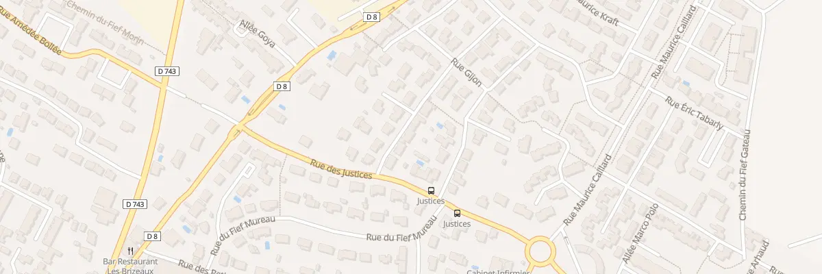 Plan du 6 Rue de Coburg à Niort