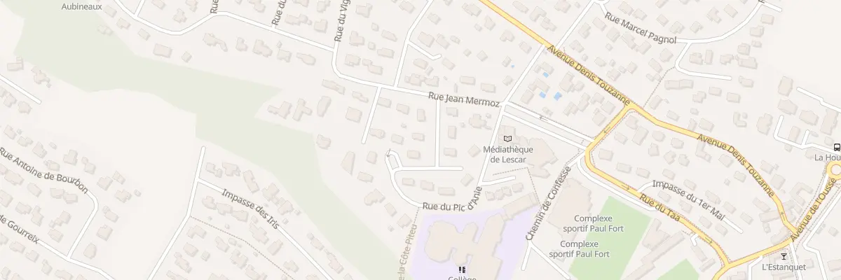 Plan du 3 Rue Guynemer à Lescar