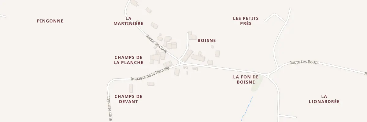 Plan du 5104 Boisne à Rouffignac