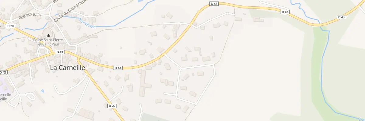 Plan du 1 All Paul Cézanne à Athis-Val de Rouvre