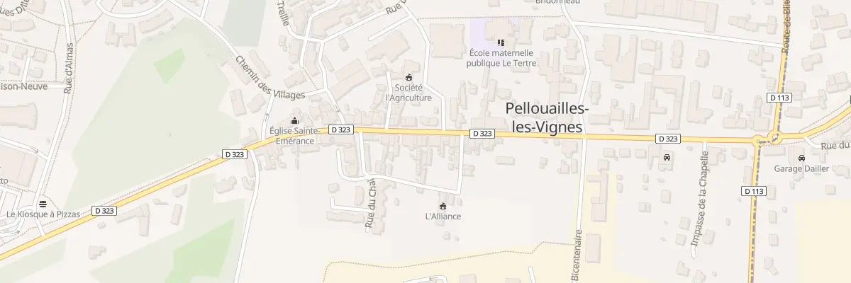 Plan du 26 Rue Nationale à Verrières-en-Anjou