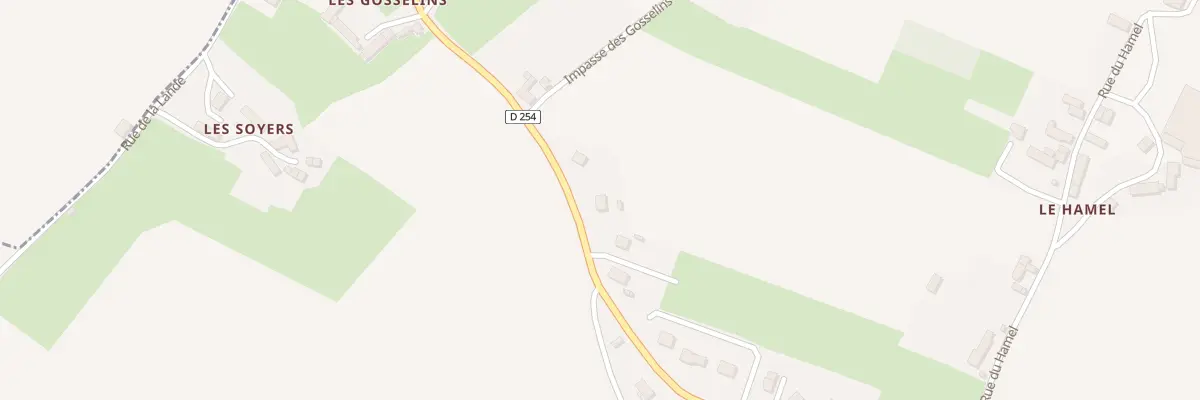Plan du 18 Rue des Gosselins à Combray