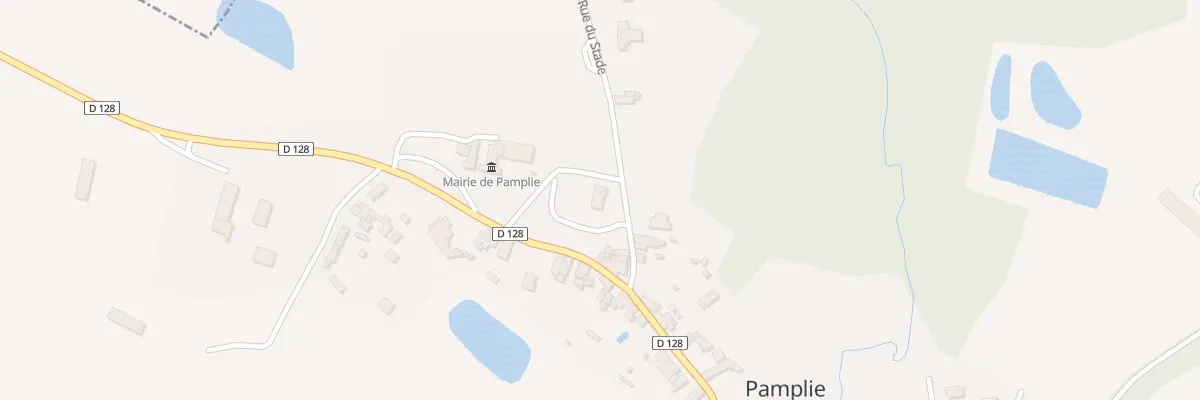Plan du 7 Rue du Stade à Pamplie