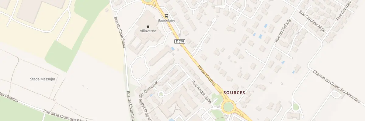 Plan du 4 Rue de la Plaine des Ormeaux à Niort