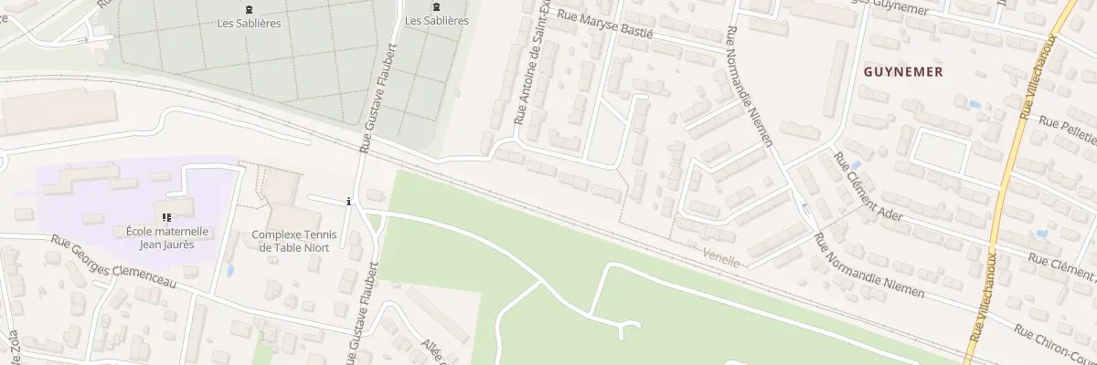 Plan du 57 Rue A de Saint-Exupery à Niort