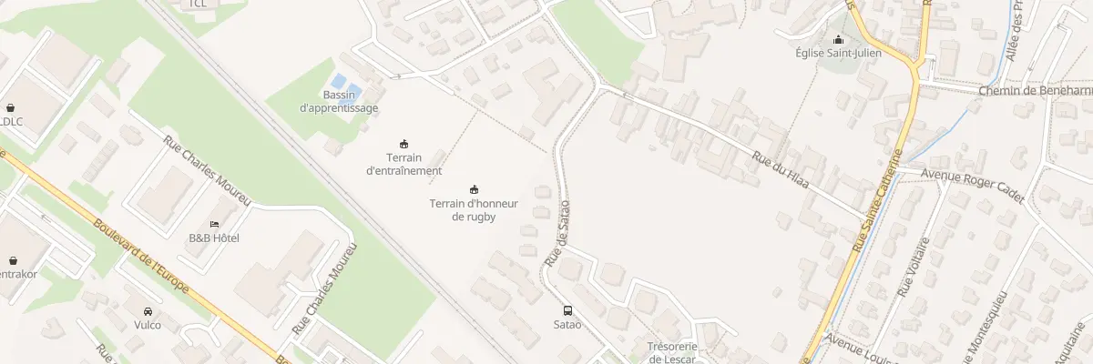 Plan du 19 Rue de Satao à Lescar