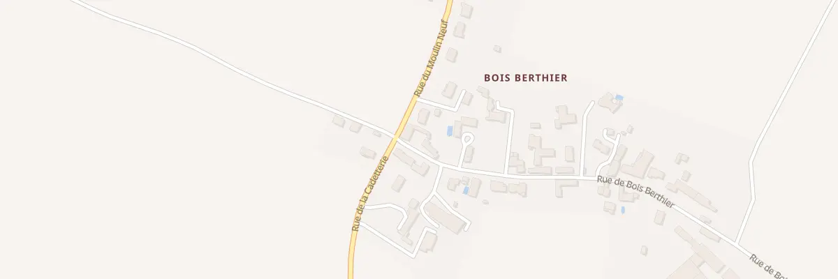 Plan du 39 Rue de Bois Berthier à Échiré