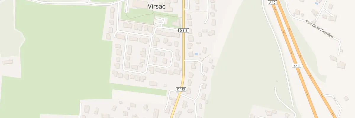 Plan du 14 Rue de l’Atlantique à Virsac