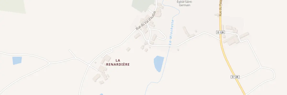 Plan du 6 All du Vieux Fourneau à Pamplie