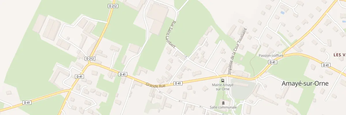 Plan du 2 Rue Saint-Lambert à Amayé-sur-Orne