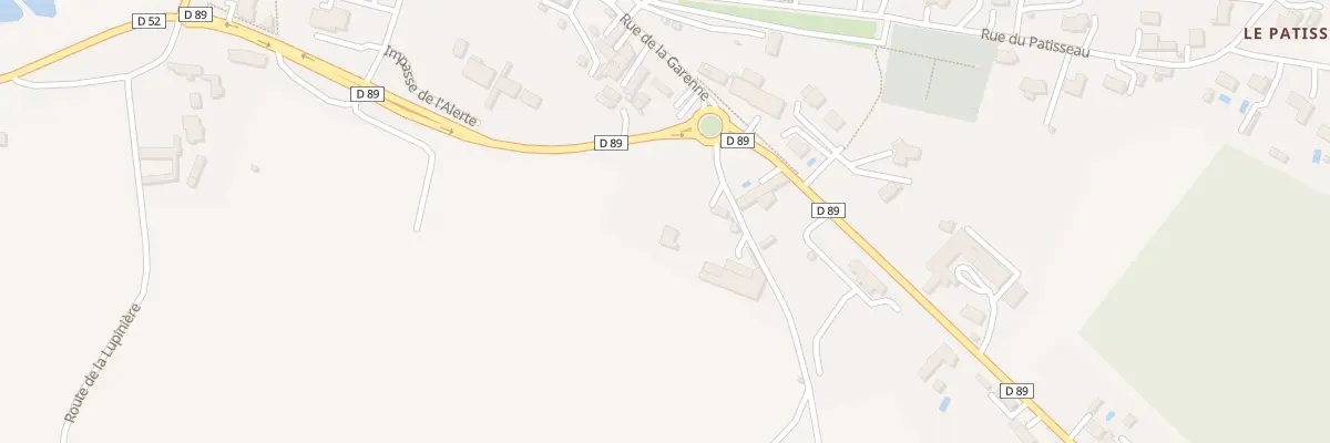 Plan du 10 Rte du Clos Rogelais à Étriché