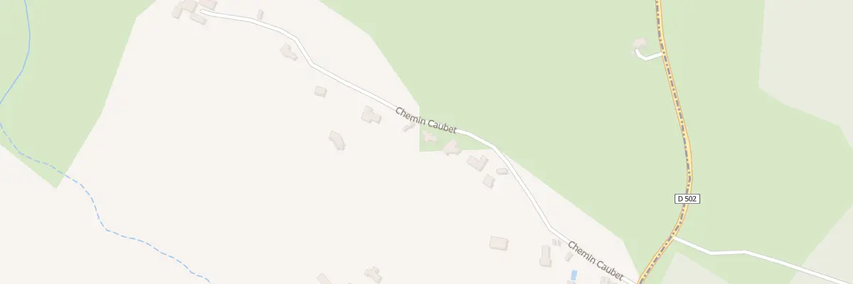 Plan du 31 Che Caubet à Saint-Faust