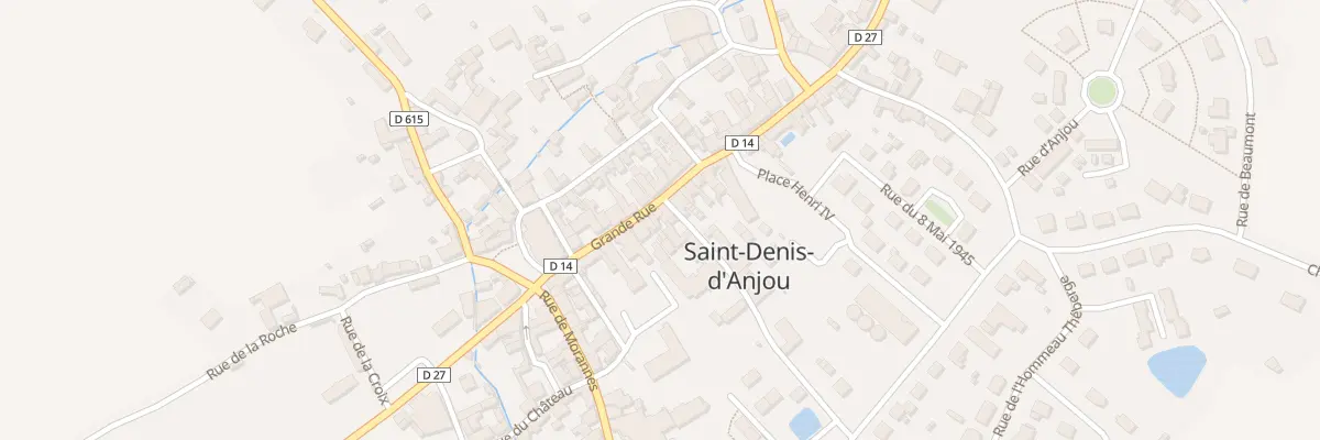 Plan du 16 Gr Grande Rue à Saint-Denis-d’Anjou
