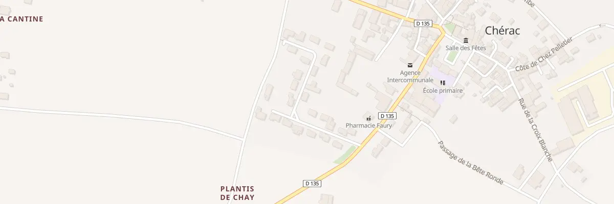 Plan du 12 Lot le Plantis de Chay à Chérac