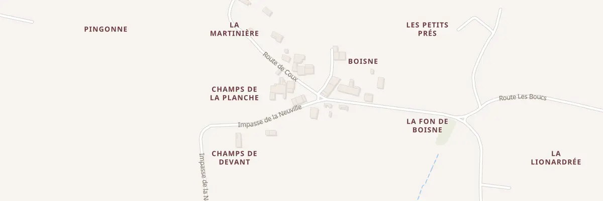 Plan du 5103 Boisne à Rouffignac