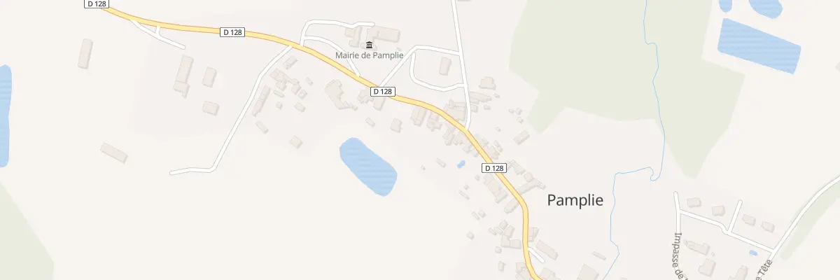 Plan du 55 Rue de la Miochette à Pamplie