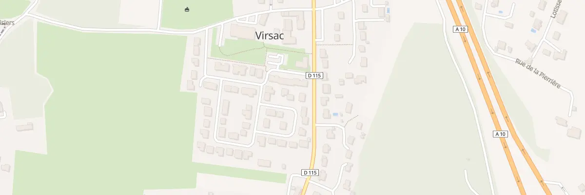 Plan du 20 Rue de l’Atlantique à Virsac