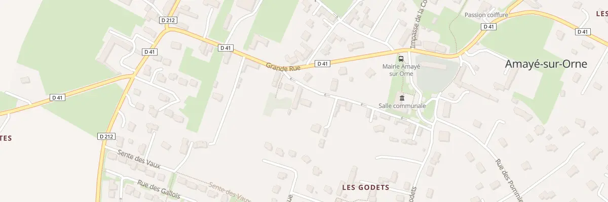 Plan du 15 Rue des Glaçons à Amayé-sur-Orne