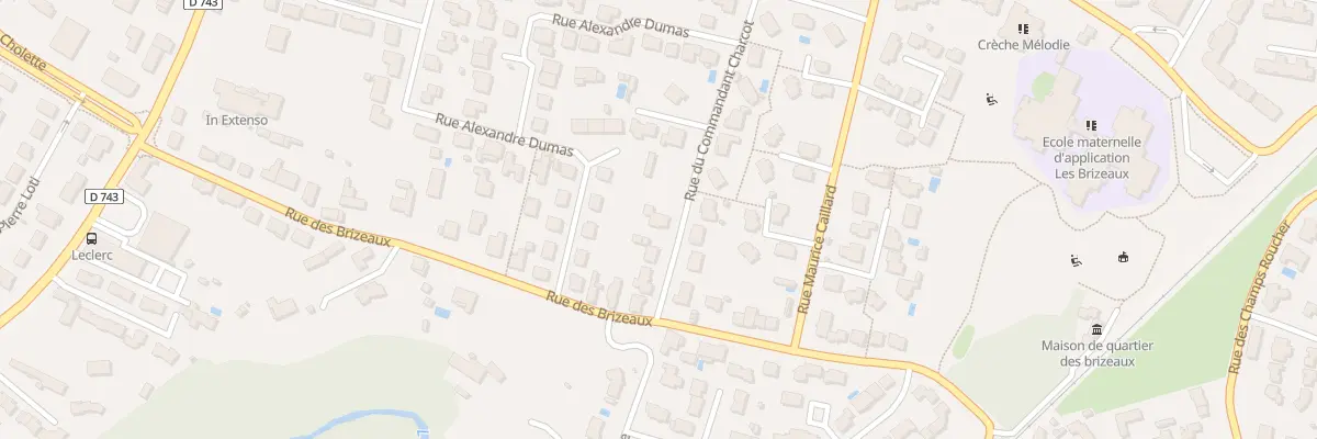 Plan du 5 Rue du Cdt Charcot à Niort