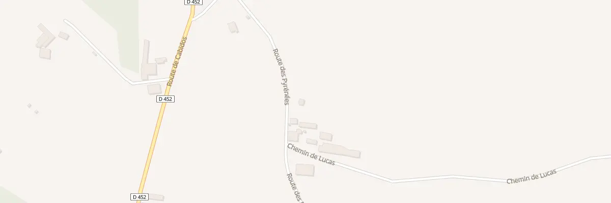Plan du 317 Rte des Pyrenees à Philondenx