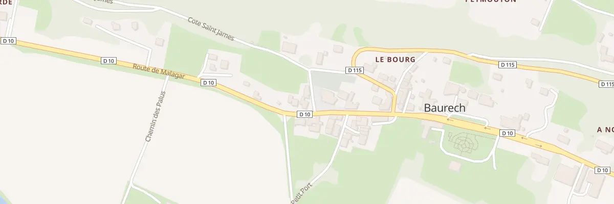 Plan du 50 Rue de l’Eglise à Baurech