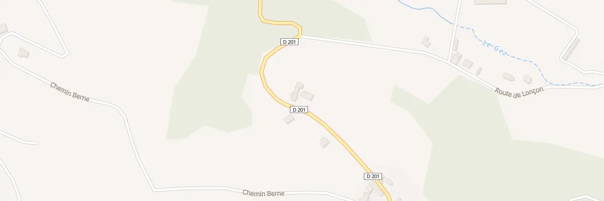 Plan du 4 Rte de Larreule à Momas