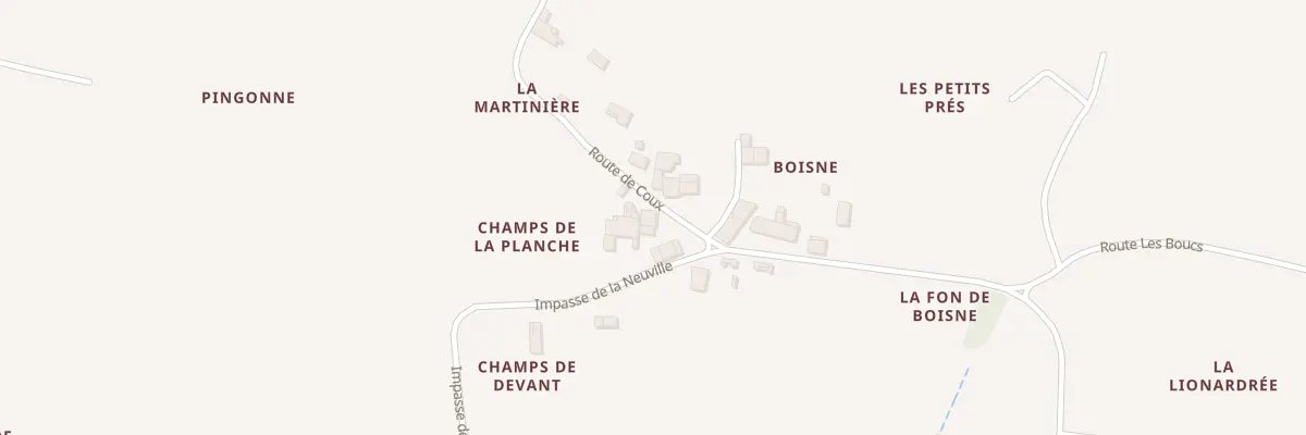 Plan du 5100 Boisne à Rouffignac