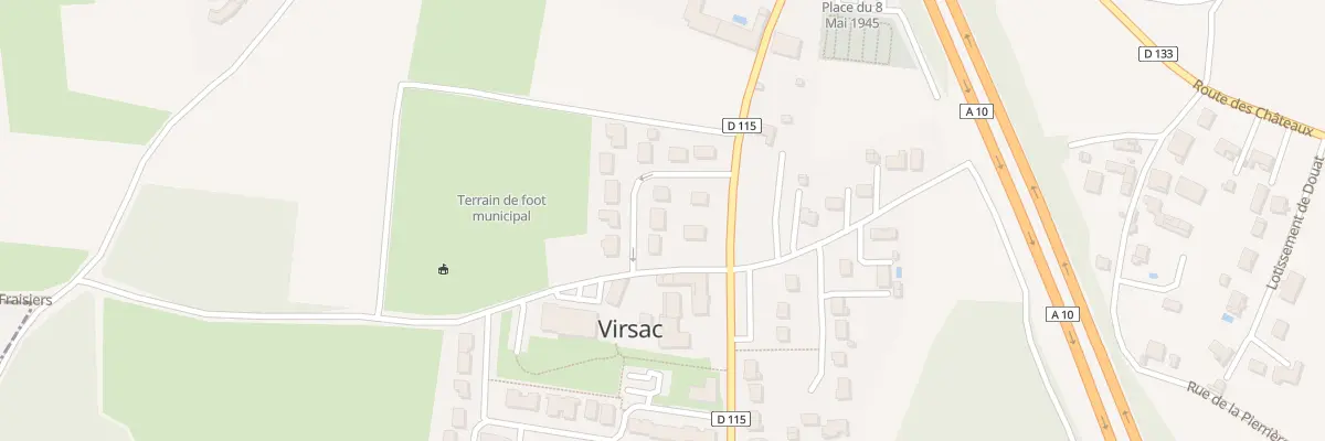 Plan du 7 Rue de l’Ancienne Commanderie à Virsac
