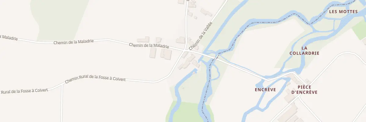 Plan du 7 Che du Moulin à Coivert