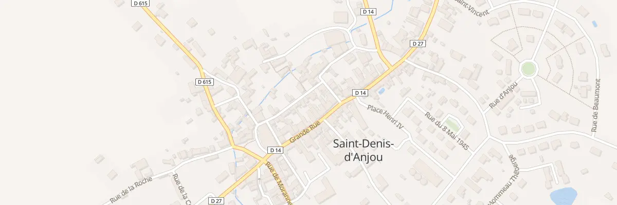 Plan du 2B Rue des Jardins à Saint-Denis-d’Anjou