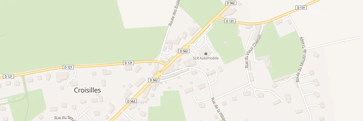 Plan du 8 Rte de Caen à Croisilles