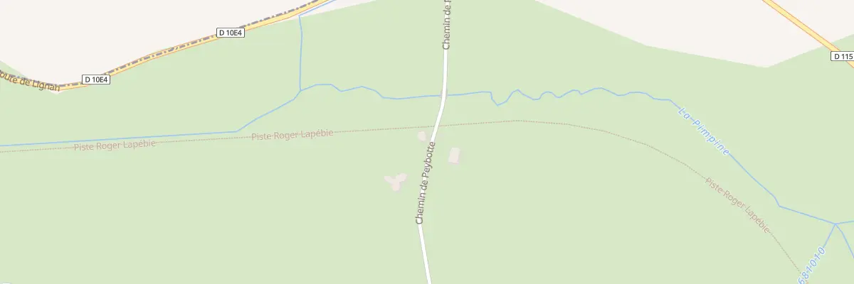 Plan du 1 Che de Peybotte à Lignan-de-Bordeaux