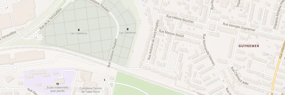Plan du 41 Rue A de Saint Exupery à Niort