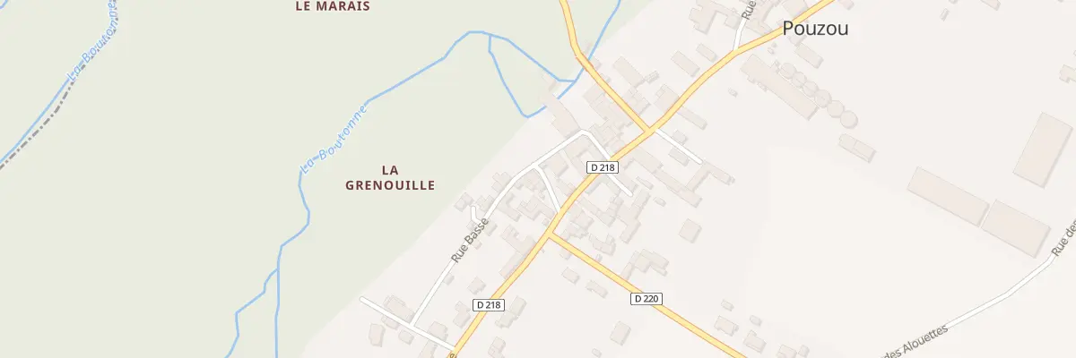 Plan du 1 Rue Grenouille aux Églises-d’Argenteuil