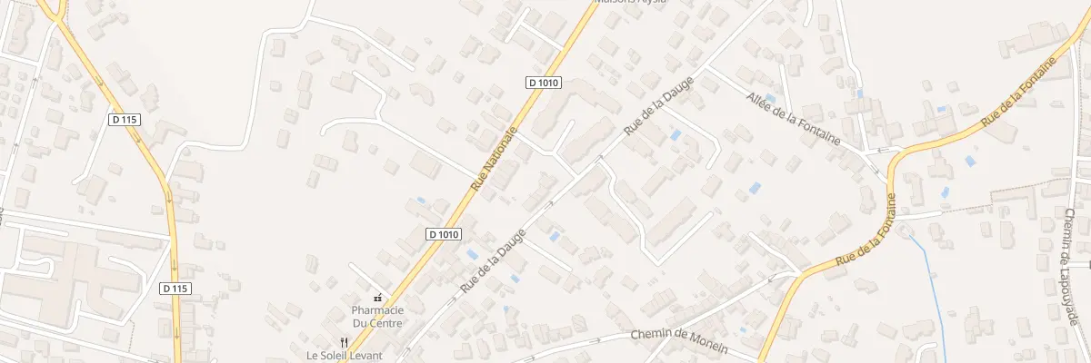 Plan du 72 Rue de la Dauge à Saint-André-de-Cubzac