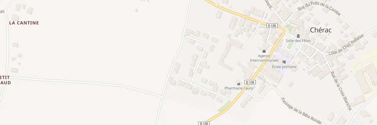Plan du 19 Lot le Plantis de Chay à Chérac