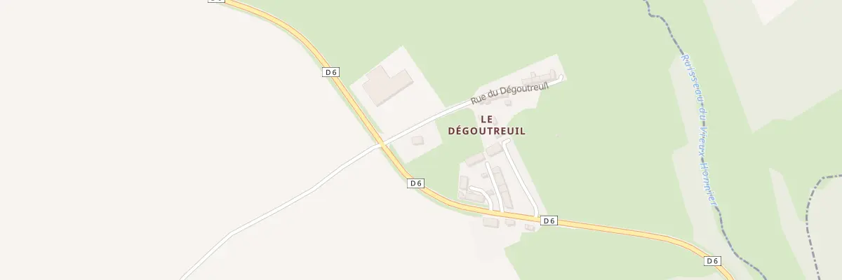 Plan du 2 Rue du Dégoutreuil à Esson