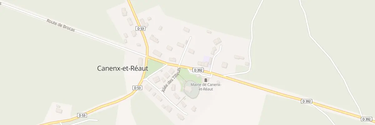 Plan du 105 Rte de Lucbardez à Canenx-et-Réaut