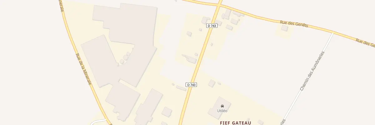 Plan du 331 Rue du Mal Leclerc à Niort