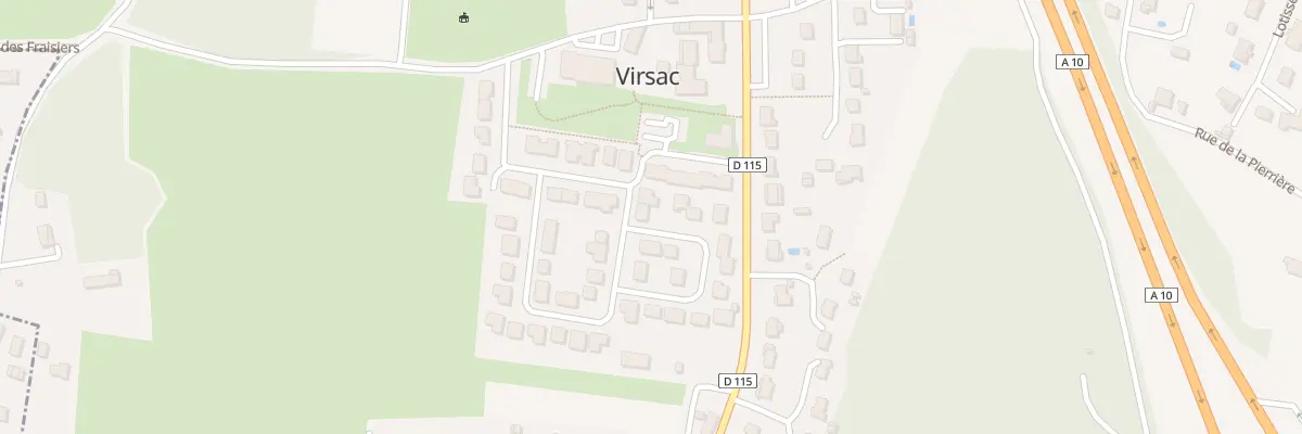 Plan du 24 Rue de la Croix du Sud à Virsac