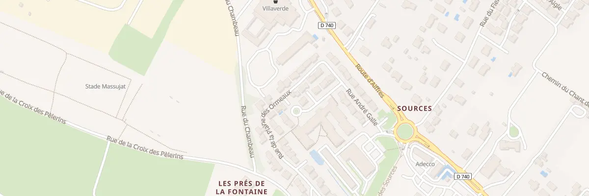Plan du 7 Rue de la Plaine des Ormeaux à Niort