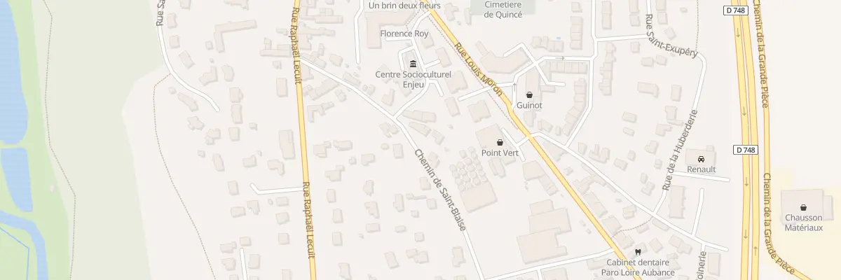 Plan du 1 Che de Saint-Blaise à Brissac Loire Aubance